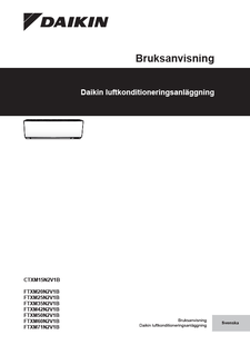 FTXM-N,CTXM-N_3PSV485919-8S_Operation manual_Swedish download